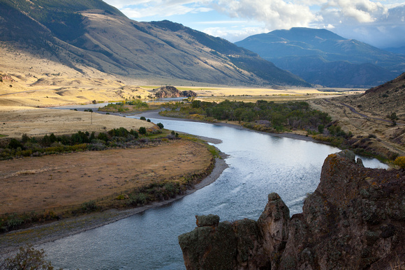 Day's End - Yellowstone River Valley
