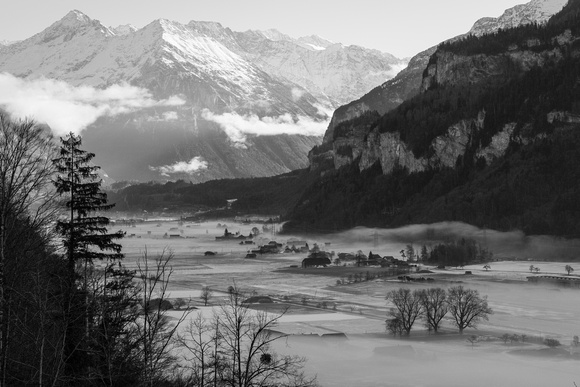 Swiss Winter Morning