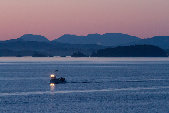 Dawn on the Inside Passage